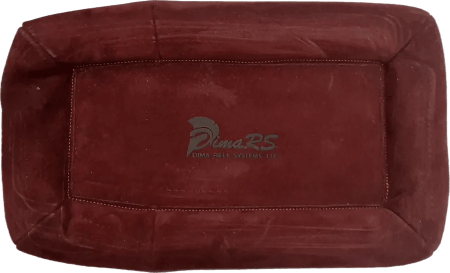 Dead Bottom bag in burgundy suede